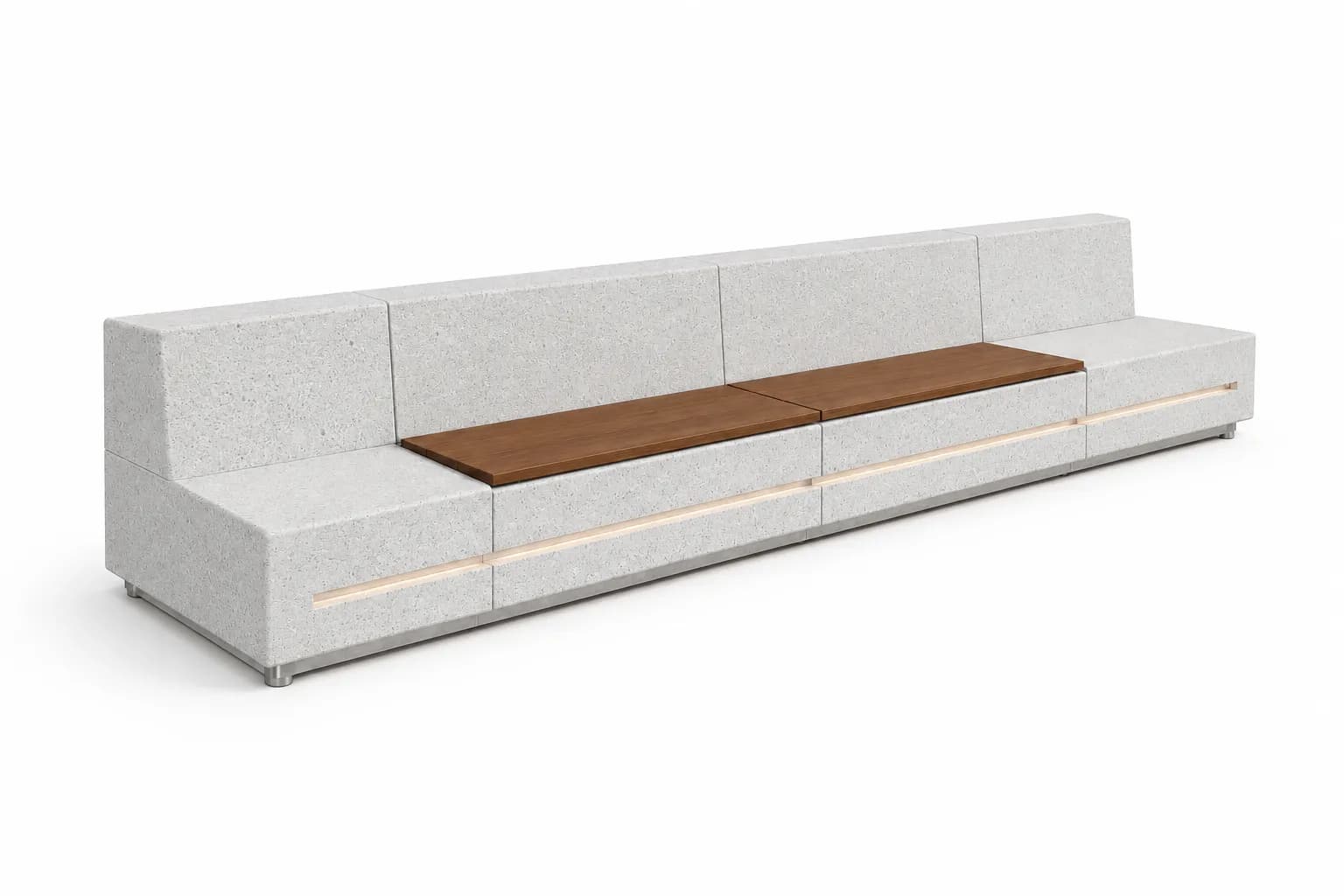 Système de bancs modulaires Caven Rest