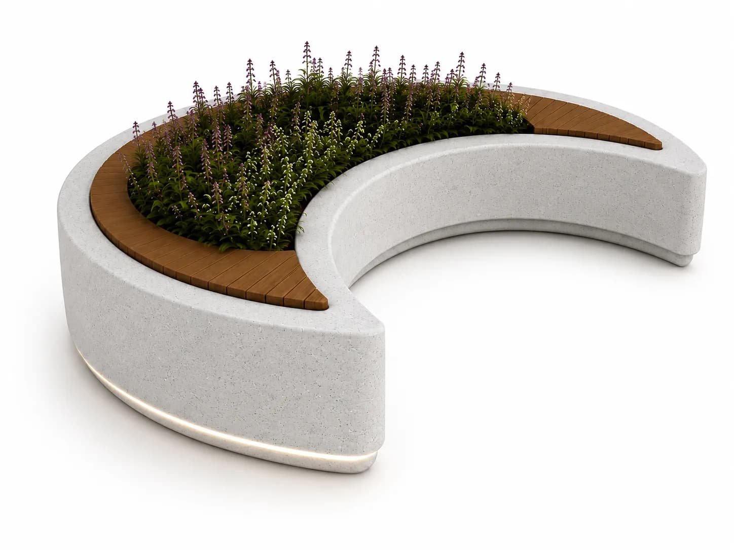 Jardinière-assise CRESA