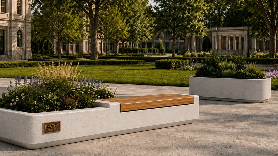 Mobilier Arvia dans le paysage