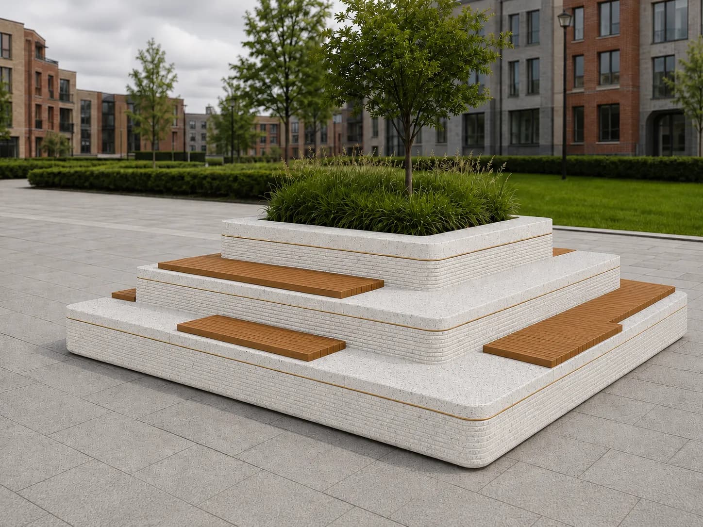 Jardinière-assise Liora Nexus — 1
