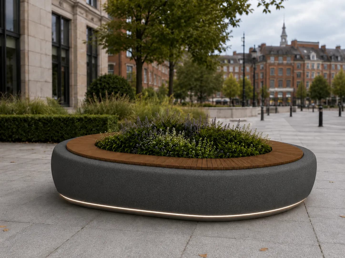 Jardinière-assise Orlen — 2