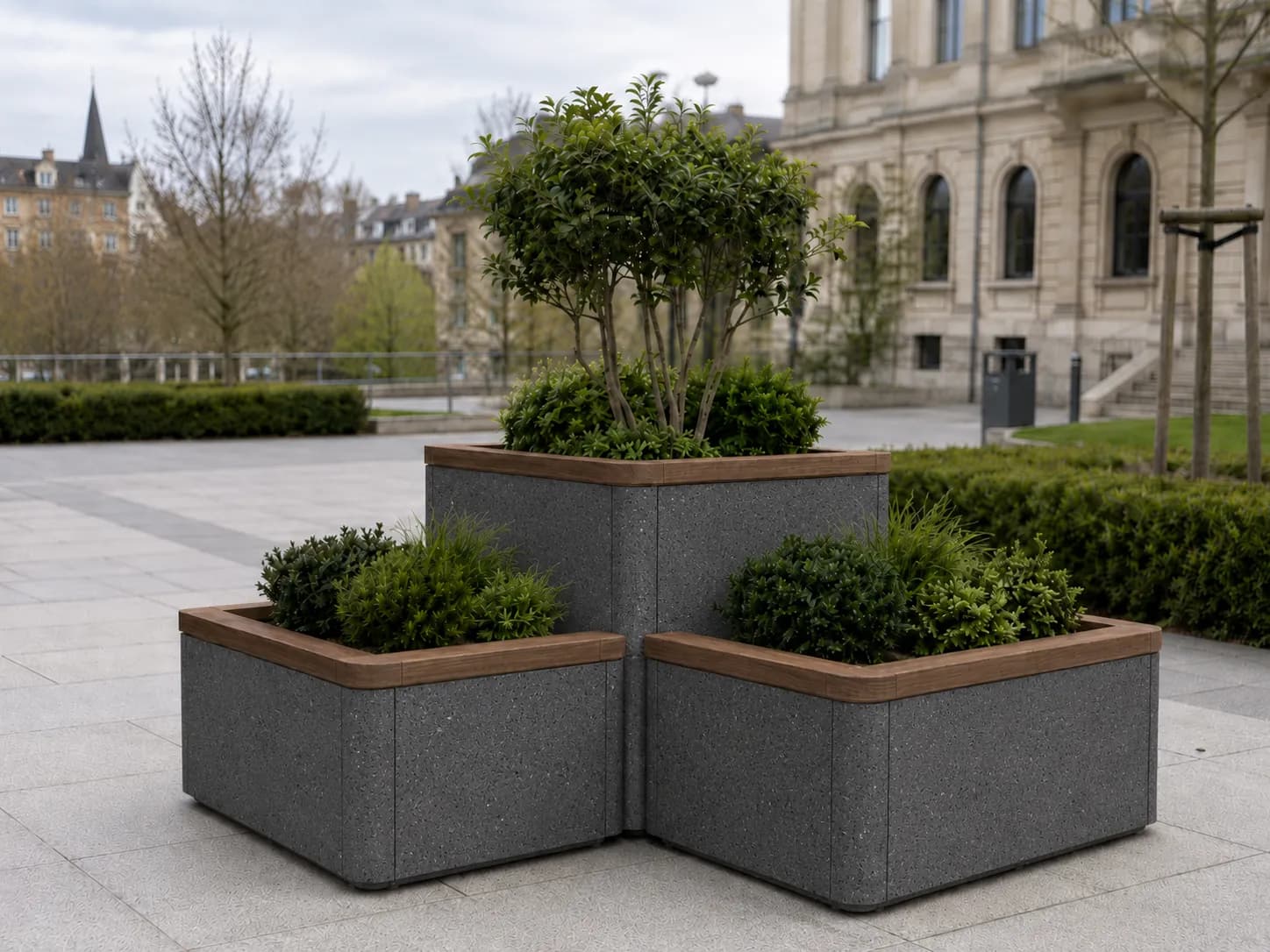 Jardinière Caven Trio — 2